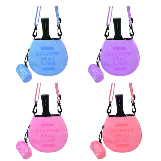 Table tennis racket storage bag