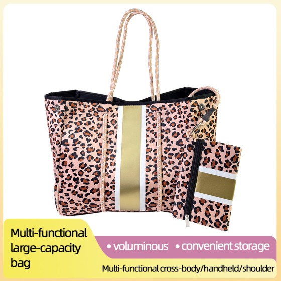 Leopard print bag